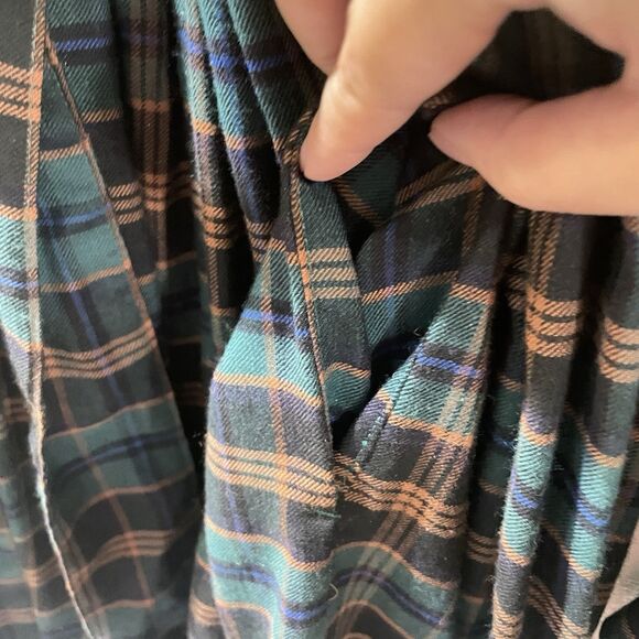 Vintage Laura Ashley Tartan Dress Size 6 Belted VGC - Picture 12 of 12